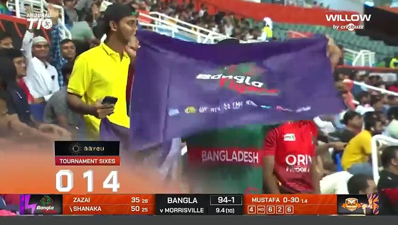 T10 league match 2nd highlights bangla Tiger Vs Morrisville samp Army | T10 league 2024 match 2