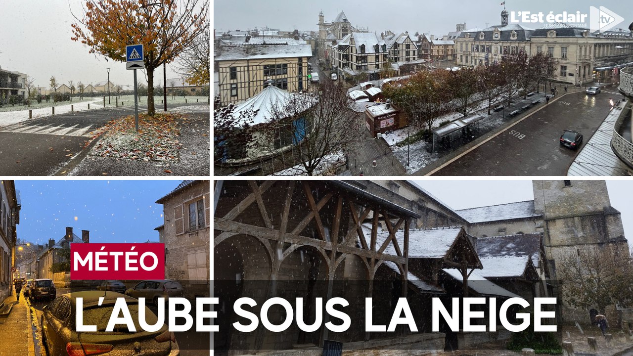 L'Aube sous la neige