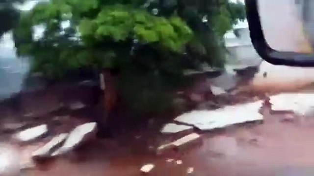 Tempestade atinge Iporã, deixa ruas alagadas e causa estragos por toda a cidade 1