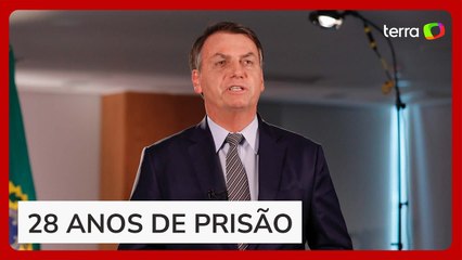Crimes atribuídos pela PF a Bolsonaro somam 28 anos de prisão