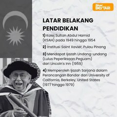 Pendidikan Allahyarham Tun Daim