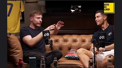 Cristiano Ronaldo invitó a MrBeast a su canal de Youtube