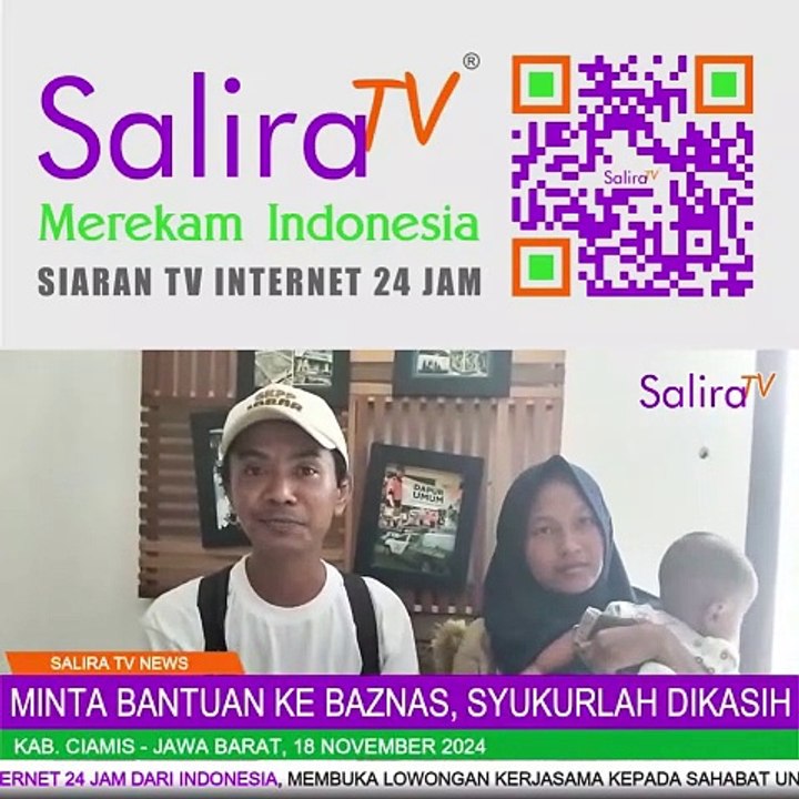 Keluarga ini Mau Pulang ke Jakarta, Dompet Hilang di Terminal Ciamis, Minta Bantuan ke Baznas, Syukurlah Dikasih