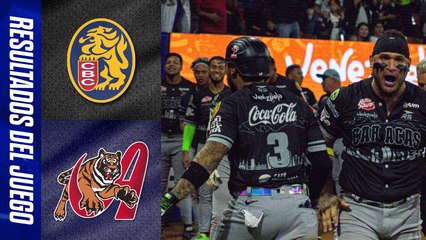 Resumen del juego Leones del Caracas vs Tigres de Aragua | 21 de noviembre 2024