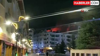 Dershane Çatısında Yangın: Bir Öğretmen Ölü Bulundu