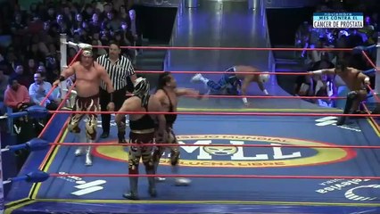 Magnus, Rugido, Volador Jr. vs Averno, Euforia, Mephisto