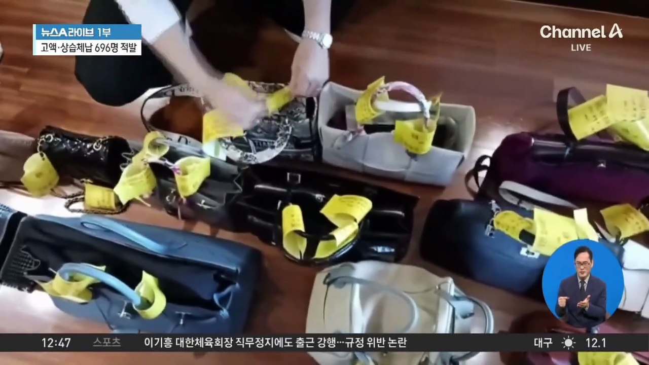 고액 체납자 집 찾아가자…흉기 들고 욕설