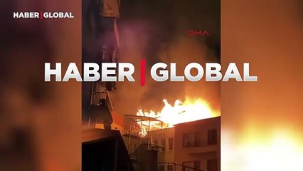 Sivas'ta dershane yangını! Bir öğretmen hayatını kaybetti