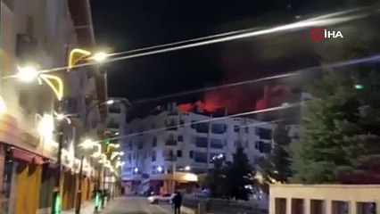 Dershanede yangın: Bir öğretmen yaşamını yitirdi