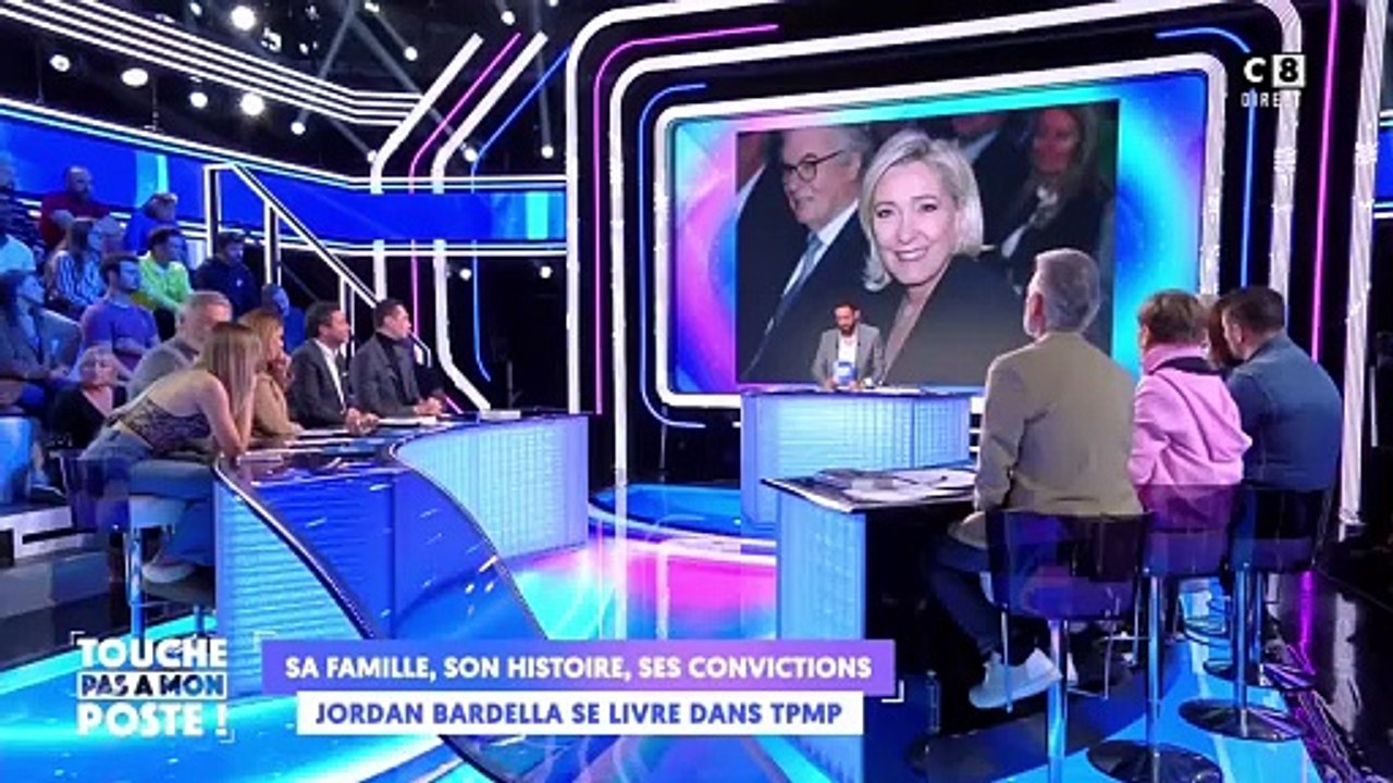 Invité de Cyril Hanouna, Jordan Bardella est interrogé sur l'éventuelle inéligibilité de Marine Le Pen : "Dans ce cas c'est vous à la Présidentielle, est-ce que vous serez content ?"