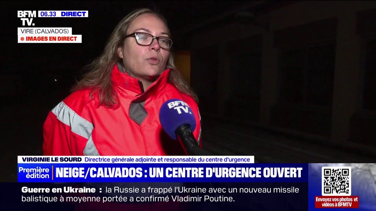 Neige dans le Calvados: un centre d'accueil d'urgence a ouvert à Vire