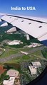India to USA. _usa _india _flight _travel(360P)