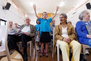 Young and Old Sing in Perfect Harmony 🎶
