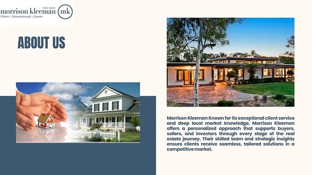 Morrison Kleeman is a leading real estate agents in the Eltham, Doreen, Watsonia, LowerPlenty and Greensborough. With a team of experienced and knowledgeable real estate agents, we provide except (2) (2) (4)