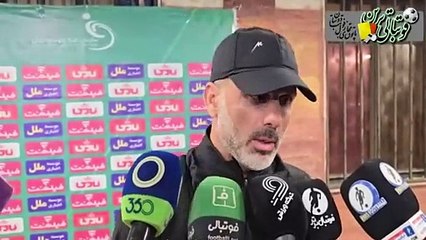صحبت‌های  حسینی بعد از بازی پرسپولیس و مس‌سونگون