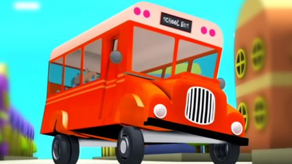 Wheels On The Bus Go Round And Round Fun Nursery Rhyme For Kids