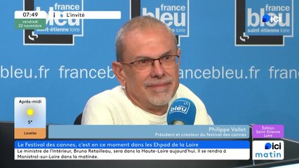 Philippe Vallet, Président et créateur du "Festival des cannes"