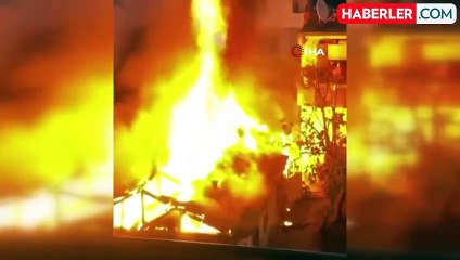 Bursa'da Yangın: Tek Katlı Ev Küle Döndü
