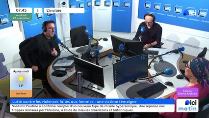 Karine Gielly, ancienne victime de violences conjugales