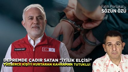 DEPREMDE ÇADIR SATAN "İYİLİK ELÇİSİ" YÜZLERCE KİŞİYİ KURTARAN HALK KAHRAMANI TUTUKLU!