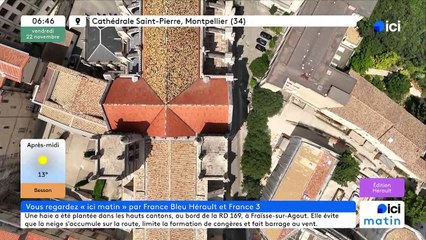22/11/2024 - ICI Matin France Bleu Hérault en vidéo