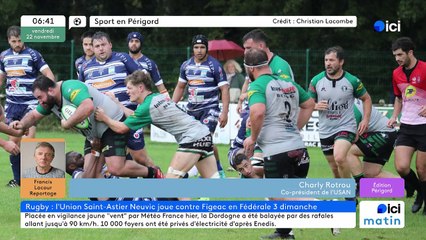 22/11/2024 - ICI Matin France Bleu Périgord en vidéo