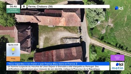 22/11/2024 - ICI Matin France Bleu Isère en vidéo