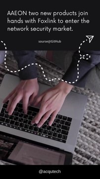 AAEON two new products join hands with Foxlink to enter the network security market.
