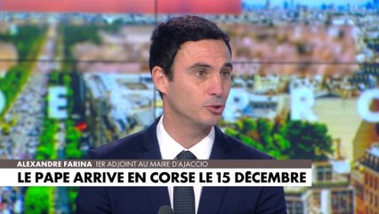 Alexandre Farina : «La visite du Pape à Ajaccio est un moment historique»
