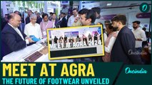 35+ countries & 200+ stalls converge at Agra Trade Center, redefining footwear tech globally |WATCH