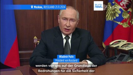 Putin: "Krieg hat nun Elemente eines globalen Charakters"