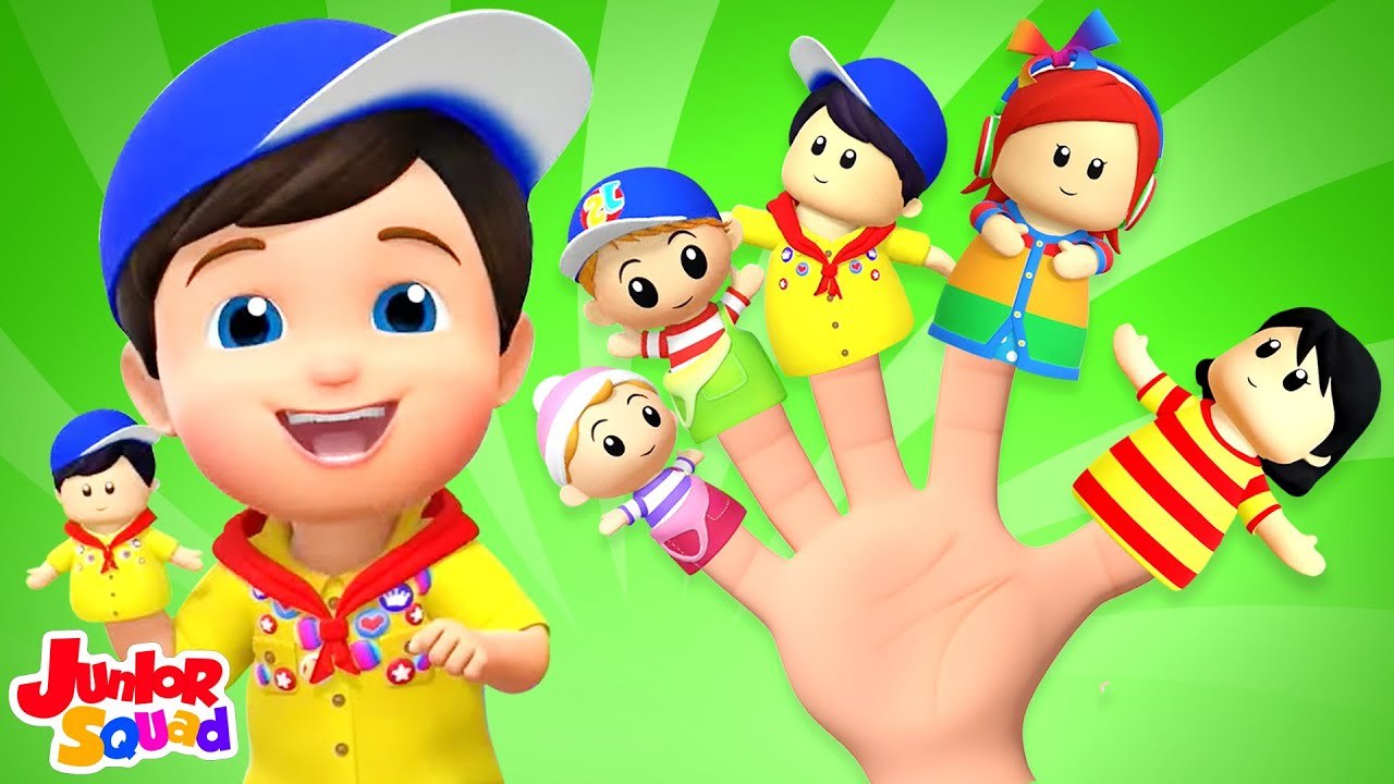 Doigt Famille Chanson, Préscolaires Vidéos et Rimes pour Bébés