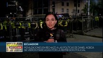 Movilizaciones en rechazo a las políticas de Daniel Noboa se vieron marcadas por la represión policial