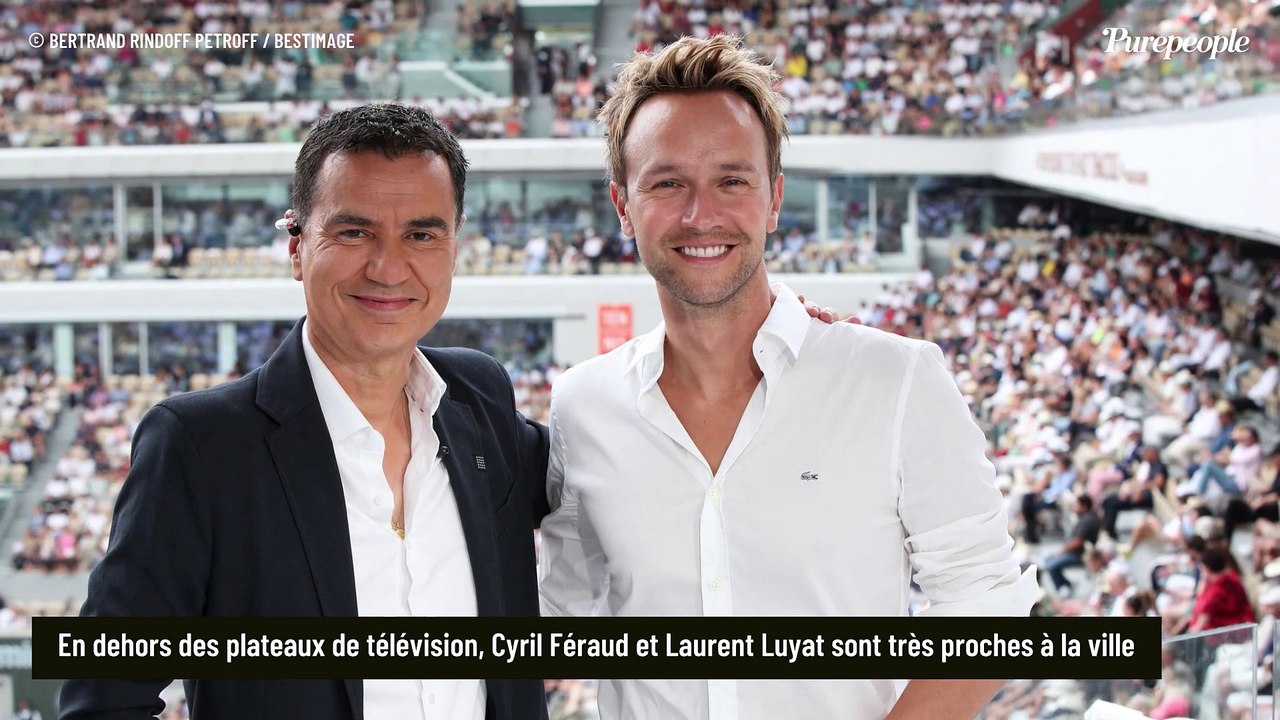 Cyril Féraud et Laurent Luyat, très proches à la ville : Les deux animateurs vont se retrouver dans un projet à la télé