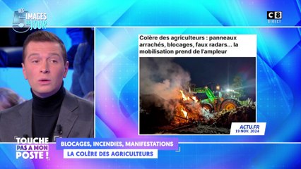 Blocages, incendies, manifestations : la colère des agriculteurs
