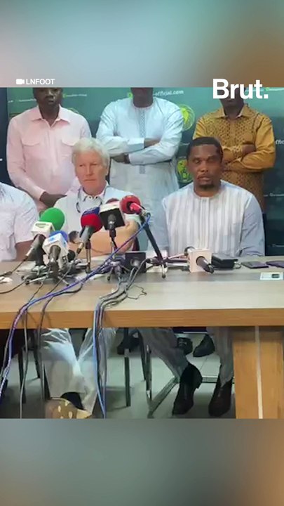 Samuel Eto’o présente ses excuses au sélectionneur