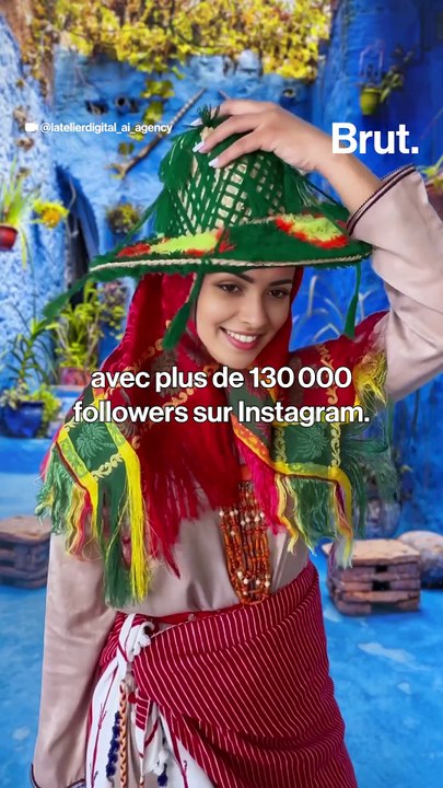 Cette influenceuse n'est pas réelle