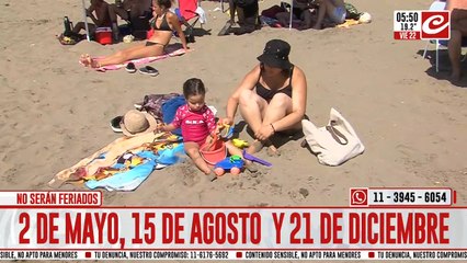 El Gobierno decretó que el 2025 tenga menos feriados que el 2024