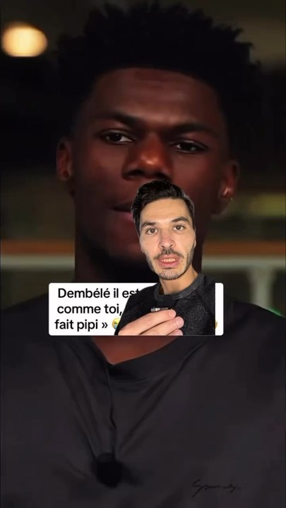 DEMBELE TROP DROLE 😂