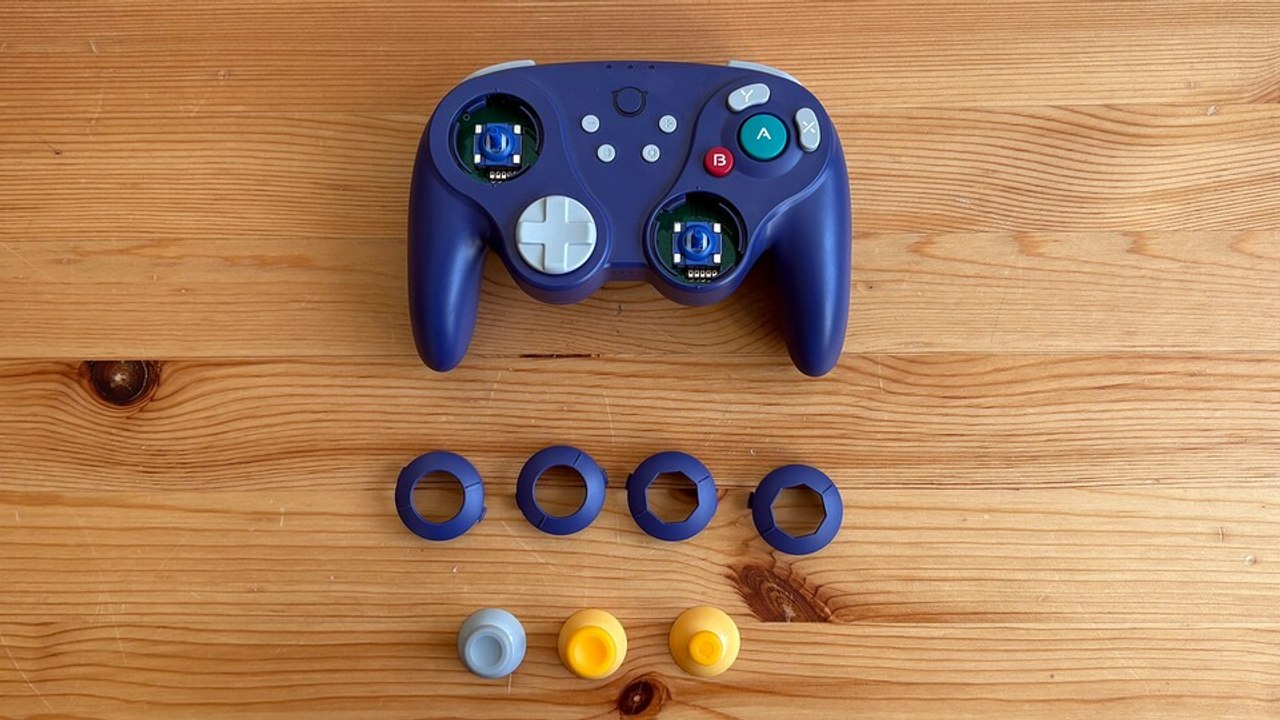 Nyxi warrior: austausch der stick-manschetten