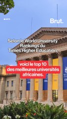 Top 10 des meilleures universités africaines