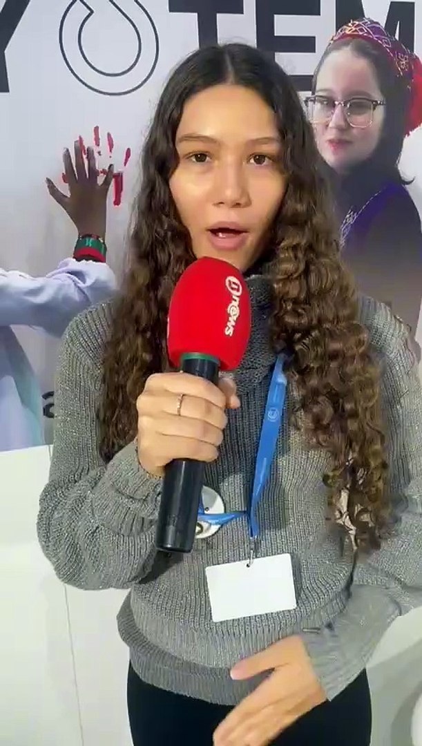 Crianças e jovens marcam presença na COP29:
