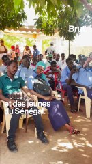 À Kolda avec Aliou Cissé, ambassadeur de l'UNICEF