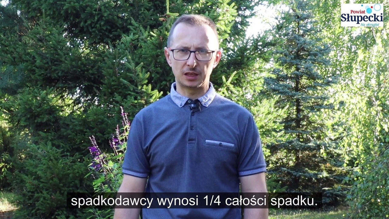 Wideo-poradnik nt. dziedziczenia  dla mieszkańców Powiatu Słupeckiego