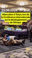 Bagarre à Tokyo, lors de la Conférence internationale sur le développement de l'Afrique.