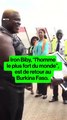 Iron Biby reçoit un accueil triomphal à Ouaga