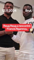 Le Sénégalais Reug Reug, nouveau champion de MMA a rencontré Francis Ngannou.