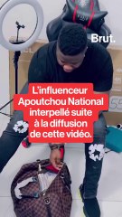 L'influenceur ivoirien "Apoutchou" interpellé par la police économique.