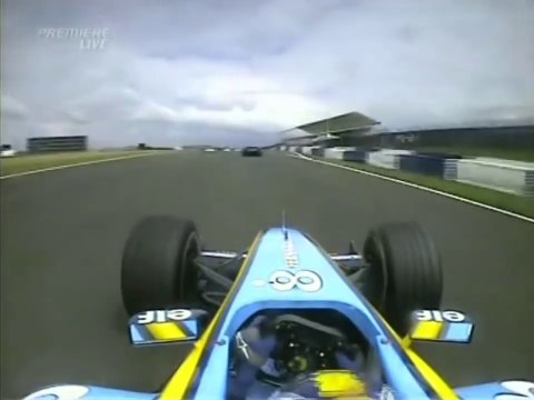 F1 – Fernando Alonso (Renault V10) Onboard – Great Britain 2004