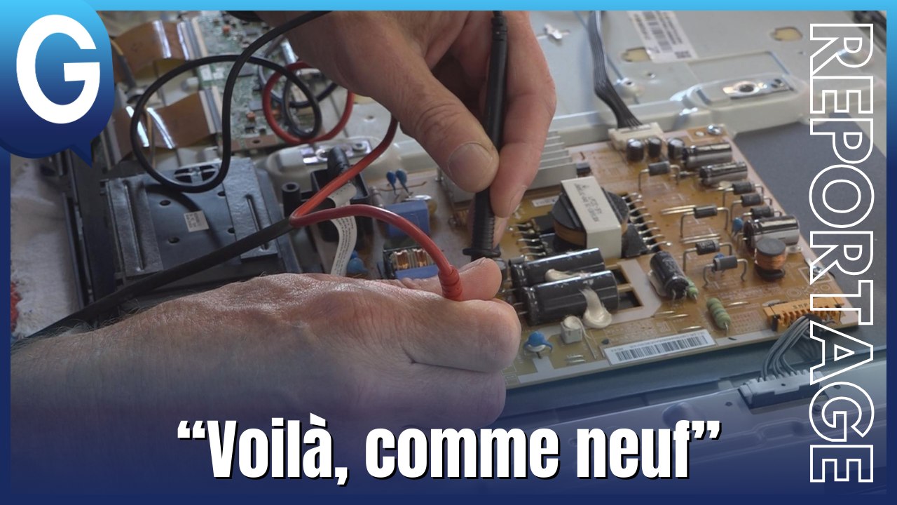 Reportage - On répare presque tout au repair ca...